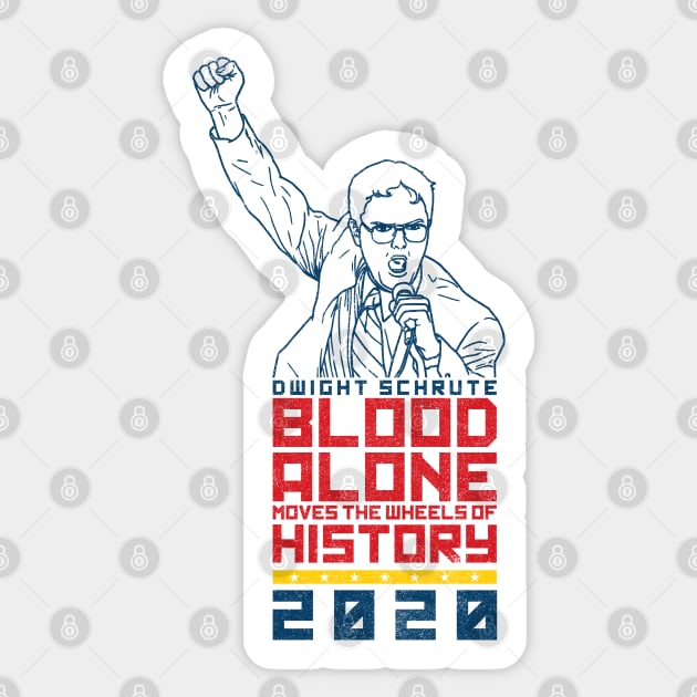 Schrute 2020 Sticker by huckblade